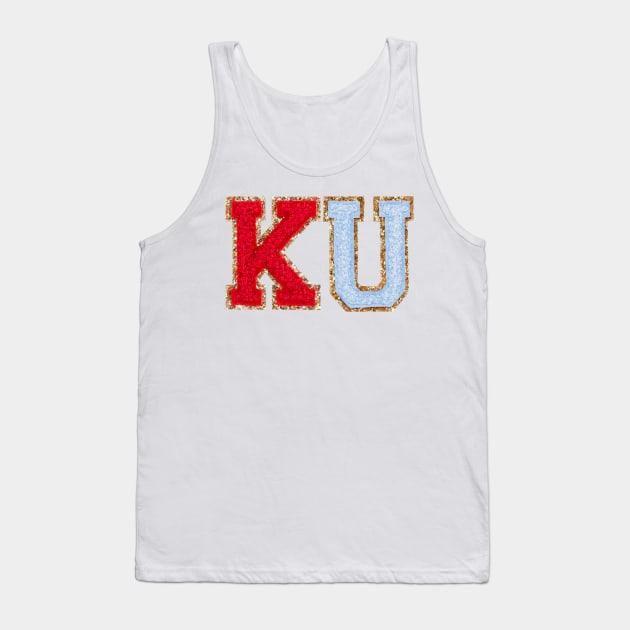 KU pats stickers Tank Top by gdm123